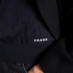 Свитер мужской морской синий PRADA - фото 7