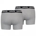 Боксеры 2 шт Levi's Repeat Logo Brief boxers 2 units, серый - фото 2