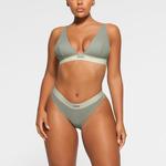 Трусы SKIMS Cotton Rib, цвет Mineral - фото 2