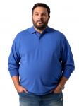 Рубашка-поло Men Plus, кобальтовый синий - фото 3