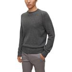 Свитер мужской серый HUGO BOSS - фото 4