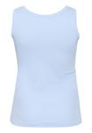 Топ Kaffe Curve KCCARINA, Soft Chambray/Light Blue - фото 6