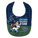 Детский слюнявчик Newborn & Infant Tennessee Titans Disney All-Pro Wincraft - фото