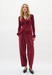 Брюки InWear ZellaIW Barrel Pant, Cabernet/Dark Red - фото 4