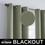 1-панельная оконная штора eclipse из микрофибры Blackout Eclipse, цвет Peacock - фото