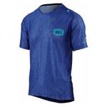 Мотоджерси с коротким рукавом 100percent Celium, синий - фото