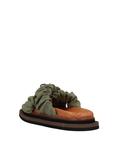 Сандалии Hogan, зеленый - фото 3