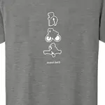 Футболка унисекс MONTBELL, серый - фото 5