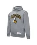 Мужская худи Heather Gray Purdue Boilermakers Classic Arch Mitchell & Ness - фото 3