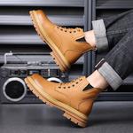 Мужские ботинки Martin Shanpijiang, желтый - фото 6