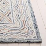 Ковер SAFAVIEH, 275 x 366 см, Capri Collection, Blue & Rust, ручной работы из шерсти, идеально для помещений с высокой проходимостью в гостиной, спальне (CPR217M) - фото 3