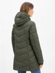 Стеганое пальто цвета пихты Camel Active - фото 3