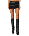 Мини-юбка Arlette Grommet Edikted, черный - фото