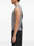 Фактурный свитер без рукавов Y-3, серый - фото 3