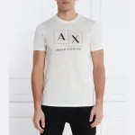 Футболка стандартного кроя Armani Exchange, белый - фото