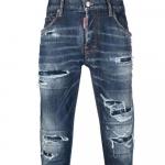 DSQUARED 2 Джинсы distressed с логотипом dsquared2 - фото 7