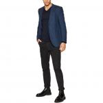 Свитер мужской HUGO BOSS, синий - фото 4