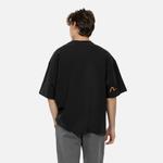 Футболка мужская черная Evisu, черный - фото 4