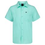 Майка Drift Tide Fish с коротким рукавом для мальчиков 8-20 Under Armour, Turquoise - фото