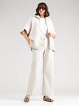 Monari Широкие брюки в цвете Ivory - фото 5