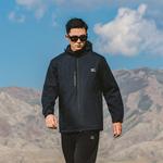 Куртка унисекс Mizuno, темно-синий - фото 8