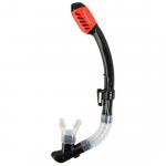 Трубка для дайвинга Aropec Anemone Dry, черный - фото