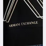 Толстовка обычного кроя Armani Exchange, черный - фото 4