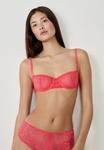 Бюстгальтер балконет Etam, коралловый - фото 5
