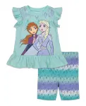 Топ и велосипедки Frozen - фото