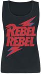 Топ David Bowie Rebel Rebel, черный - фото