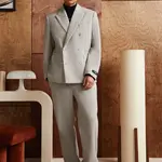 KITH Фетровая джерси блейзер Julius, Gray - фото 5