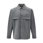 Мужская рубашка CAT, серый хаки - фото 2