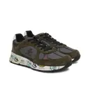 Кожаные кроссовки сделаны Premiata, зеленый - фото 3