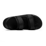 Пляжные сандалии унисекс черный Chi Wolf - фото 3