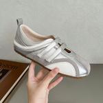 AFJI Серебряные балетки Мэри Джейн, цвет Silver - фото 4