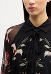 Блуза Marc Cain Button-down blouse, Black - фото 8