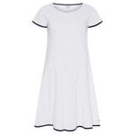 Длинное платье Sea Ranch Dot Short Sleeve, белый - фото