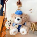 Little Painter Cookies Bear Plush Pendant 10.5cm Height ROUERXIONG - фото 3