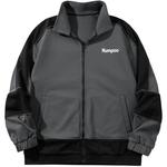 Бейсбольная куртка унисекс Kumpoo, серый - фото 3