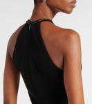 Платье из кади Fernet Max Mara, Nero - фото 6