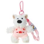 Плюшевый кулон с щенком вест хайленд уайт терьера, 11 см Bowl - фото