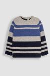 Полосатый джемпер Jojo Maman Bébé, синий - фото