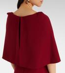 Платье кади с накидкой Elie Saab, Luscious Red - фото 6