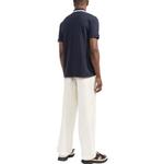 Футболка поло мужская тёмно-синяя Valentino - фото 4