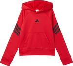 Пуловер adidas Kids Gym+ Poly Hooded Pullover, цвет Pure Ruby - фото