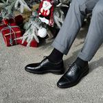 Туфли мужские низкие черный Thom Wills - фото 9