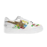 Кроссовки BAPE Coach x Bapesta Low 'White Multi Camo', белый - фото