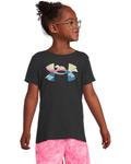 Футболка Under Armour Kids Wave Logo Tee, черный - фото