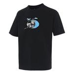 Футболка disk jockey logo t-shirt 'black' Converse, черный - фото