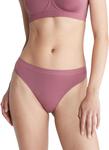 Женские стринги Calvin Klein Bonded Flex со средней посадкой, Crushed Berry - фото